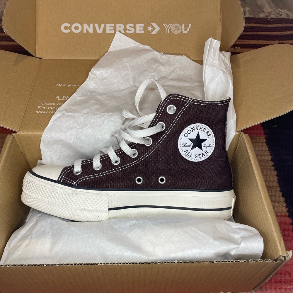 Converse platform high tops